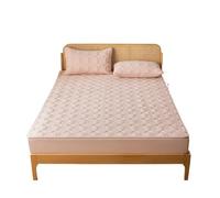 CubrecolchóN Impermeable Funda de colchón Impermeable, Sábana Bajera Acolchada Gruesa, Protector, Ajustable tamaño Queen con Banda elástica Protector ColchóN Transpirable(05,100x200x30cm)