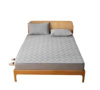 CubrecolchóN Impermeable Funda de colchón Impermeable, Sábana Bajera Acolchada Gruesa, Protector, Ajustable tamaño Queen con Banda elástica Protector ColchóN Transpirable(6,90x190x30cm)