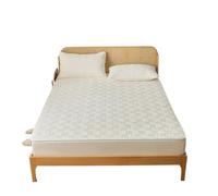 CubrecolchóN Impermeable Funda de colchón Impermeable, Sábana Bajera Acolchada Gruesa, Protector, Ajustable tamaño Queen con Banda elástica Protector ColchóN Transpirable(3,120x200x30cm)