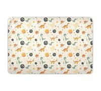 Cubrecolchón infantil con diseño de planetas de dinosaurios de dibujos animados, extra grandes, reutilizables, impermeables, lavables, para entrenamiento de orinal, lindos forros de cama para bebés y