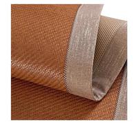 Cubrecolchón plegable de bambú grueso, transpirable, para camas individuales y dobles, portátil, 1,5 x 2 m, ideal para comodidad en climas cálidos