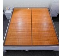 Cubrecolchón plegable de bambú refrescante, tapete de cama de ratán transpirable para climas cálidos, 80 x 190 cm, ayuda perfecta para dormir en verano para máxima comodidad y frescura
