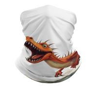 Cubrecuello Dinosaurio Pterodáctilo Sostenible Braga De Cuello Lavable Headband para Esquí Verano Trekking 2 Unidades