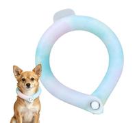 Cubrecuello para perro para protección contra sobrecalentamiento, polaina reutilizable para cachorros para aventuras al aire libre | S M L, 120-150 g, clima cálido, paseo en la playa, uso diario en