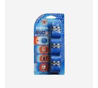 Cubregrip fino para deportes de raqueta, Karakal nano 60 azul x3 Talla única