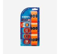 Cubregrip fino para deportes de raqueta, Karakal nano 60 naranja x3 Talla única