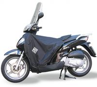 Protector de piernas Tucano Urbano TERMOSCUD® negro para Honda SH 125i | Sistema S.G.A.S. inflable, 75% poliamida, 25% poliéster, compatible con Keeway Outlook 125 LC, Aprilia Sportcity 125