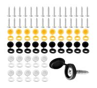 Cubrellaves | Cubre clavos para fijación paredes y escritorios | Protección impermeable para muebles gestión cables sellado tubos cubiertas tornillos