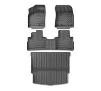 Cubremaletero Alfombrillas para El Suelo del Coche Accesorios para Maletero Color Negro para Nissan para Rogue AWD 2021-2025(LHD 4PCS)