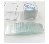 Cubreobjetos cuadrados for microscopio, cubierta de vidrio de 6-24mm, 100 unidades/caja, cubreobjetos for preparación de muestras(18x18mm)