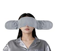 Cubreojos Del Sueño | Cobertura 360 Ajustable De Micro-Presión - Máscara Ocular Nocturna de Bloqueo Lumínico - para Hogar Apartamento Dormitorio Oficina Viaje Avión Camping Descanso Nocturno