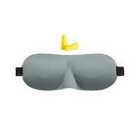 Cubreojos para el sueño, vendaje para la noche transpirable con oscurecimiento total - Vendaje para dormir 3D que bloquea la luz - Para casa avión yoga siesta relajación descanso oficina