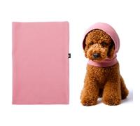 Cubreorejas de perro para baño, color rosa, alivio de la ansiedad, orejas silenciosas para perros, calmantes, mascotas, gatos, perros, diadema, protección para la cabeza (mediano)