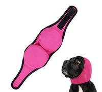 Cubreorejas de perro y envoltura para orejas sin agitación, orejeras reutilizables e impermeables para alivio de la ansiedad y protección contra el ruido, hematoma, rayos, tormentas eléctricas, fuegos