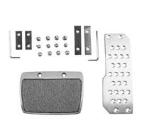 Cubrepedales Para Automóvil Para Accord Para Civic Para CRX Para Del Sol Para Racing Para Pedales Reposapiés coche Acelerador Estribo Pedal Freno Coche(AT Car)