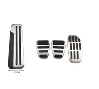 Cubrepedales Para Automóvil Para Koleos para Kadjar para Samsung QM6 Cubierta del pedal del freno de gas Pedales del coche Pedal Freno Coche(4Pcs MT with rest)