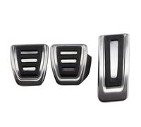 Cubrepedales Para Automóvil Para VW para GOLF 7 MK7 Cubierta de pedal de reposapiés de freno de acelerador de coche de acero inoxidable Pedal Freno Coche(3Pcs MT)