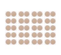 Cubrepezones para Hombres, Pegatinas Protectoras para Pezones de 4,5 Cm de Diámetro 20 Pares de Parches de Pecho de Tela No Tejida con Adhesivo Termofusible Protector (color de