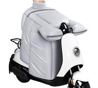 Cubrepiernas para Moto | Impermeable Acolchado Grueso | Forro De Felpa Cubierta De Pierna para Moto Antiviento con Guantes | para Mujeres Scooter Protección para Rodilla Pecho Y Cuello