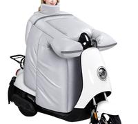 Cubrepiernas para Moto,Manta Impermeable Gruesa - Cubierta Térmica para Piernas De Moto con Forro De Peluche Y Guantes - para Mujeres Scooter Protección para Rodilla Pecho Y Cuello