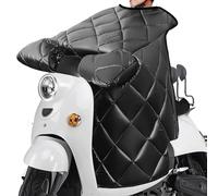 Cubrepiernas resistente al viento para motocicleta, resistente al viento, piel sintética impermeable | Protector de rodilla y pierna para moto cortavientos acolchados, para ciclistas al aire libre