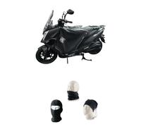 Cubrepiernas Termoscud Tucano Urbano R247X específico compatible con Kymco Dink R 150 túnel año 2023 Manta térmica para scooter impermeable interior de piel sintética exterior de nailon