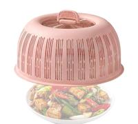 Cubreplatos Para Servir | Ventiladas 2 En 1 Para Platos Y Alimentos - Escurridor De Frutas Y Verduras | Para Sobras, Frutas, Preparación De Comidas, Cena Familiar, Picnic, Cocina, Comedor, Mesa