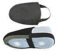 Cubrepuntas - cubrezapatos | Protector de dedos: parte inferior hueca con correa para el talón, antepié resistente al viento, diseño cálido y antideslizante, ideal para ciclismo de carretera y sendero