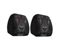 Cubrereposacabezas para coche - 2 piezas decoración interior reutilizable | Protector de cabecero de coche | Apto para automóviles, camiones, SUV, uso diario, desplazamiento, largos viajes y viajes