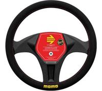 Cubrevolante Momo Easy microfibra negro rojo