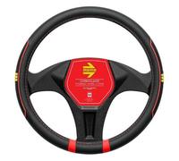 Cubrevolante Momo Fast negro rojo