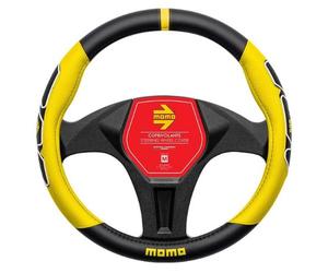 Cubrevolante Momo Fun negro amarillo