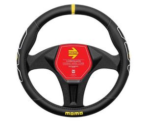 Cubrevolante Momo Profile negro blanco