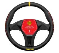 Cubrevolante Momo Profile negro rojo