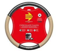 Cubrevolante Momo Truck Luxury beige negro