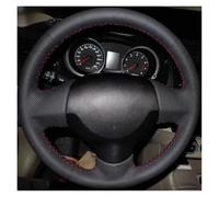 Cubrevolante para para Lancer X 10 para Outlander para ASX 2006-2015 Funda Volante Coche Personalizada Cosida A Mano con Trenza Fundas para Volante(Gray Thread)
