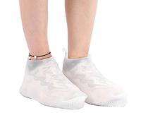 Cubrezapatos de silicona antideslizante, impermeable, reutilizables, protección para zapatos, protección para la lluvia, para adultos, niños, hombres y mujeres (Longitud 40 - 46)