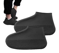 Cubrezapatos de silicona, impermeables, impermeables, reutilizables, antideslizantes, para lluvia, días de nieve, playa del desierto, carreteras fangosas