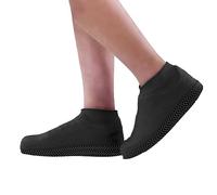 Cubrezapatos de silicona, impermeables, impermeables, reutilizables, antideslizantes, para lluvia, días de nieve, playa del desierto, carreteras fangosas