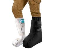 Cubrezapatos médicos - Botas de fractura Air Cam Walker - Impermeables - Botas ortopédicas médicas para pie roto - Tobillo esguince (L)
