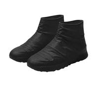 Cubrezapatos unisex impermeables de PVC antideslizantes - Cubrezapatos gruesos a prueba de arena resistentes a la abrasión reutilizables para exteriores de tamaños grandes zapatos prácticos fundas
