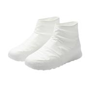 Cubrezapatos unisex impermeables de PVC antideslizantes - Cubrezapatos gruesos a prueba de arena resistentes a la abrasión reutilizables para exteriores de tamaños grandes zapatos prácticos fundas