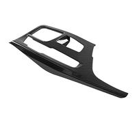 Cubrir rayones Car Center Console Gear Shift Panel Cover Trim Sticker Para BMW 5 Series G30 2017-2018 Carbon Fiber Style ABS