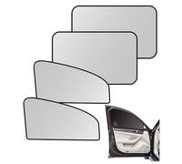 CUBRXEBAT 4PCS Protector Solar Lateral para Coche, para VW T-Cross Lamando Viloran Passat Cross Lavida Gran Lavida Parasol Lateral magnético Plegable para Bloqueo UV, protección de privacidad,B