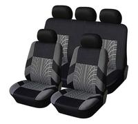 CUBRXEBAT 9 Piezas Cuero Funda Asiento Coche, para Kia Sportage NQ5 2023-2025 2026 Cómodo Transpirable Delanteros y Traseros Coche Cubreasientos Accesorios,A