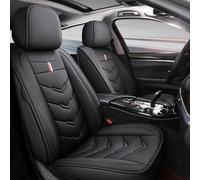 CUBRXEBAT Fundas de Asientos para KIA Rio Sportage Forte Soul Cerato Optima VQ de Cuero Premium, Juego Completo Universal Compatible con Airbag, Protector de Asiento,C