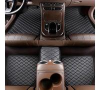 CUBRXEBAT per Opel GT 2007 2008 2009 Tappetini Auto in Pelle Premium, Set Completo Tappeti per Auto su Misura, Design a Rombi Antiscivolo,A