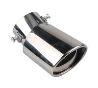 CUBRXEBAT Tubo de Escape del Coche para VW Multivan T7 2021-2022, Tubo de Punta de Silenciador de Escape Acero Inoxidable Tubo de Extremo Cola Final,A