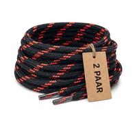 CUBSER - Cordones redondos premium [2 pares] - Cordones de poliéster resistentes al desgarro para zapatos de senderismo, trekking, zapatos de trabajo, botas y zapatos al aire libre - Longitudes 70-200