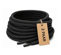 CUBSER - Cordones redondos premium [2 pares] - Cordones de poliéster resistentes al desgarro para zapatos de senderismo, trekking, zapatos de trabajo, botas y zapatos al aire libre - Longitudes 70-200